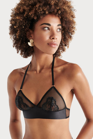 Bracli Vienna Halter Bra Black