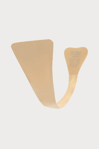 Beige Adhesive Seamless Thong