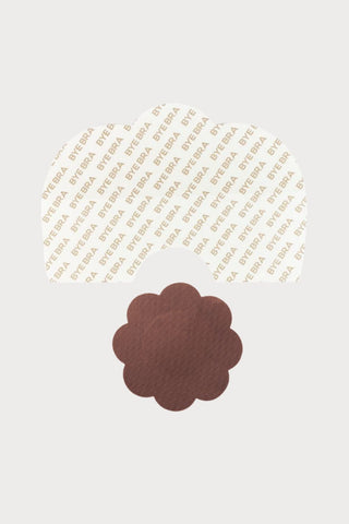 Brown Breast Lift Tape + Satin Nipple Covers