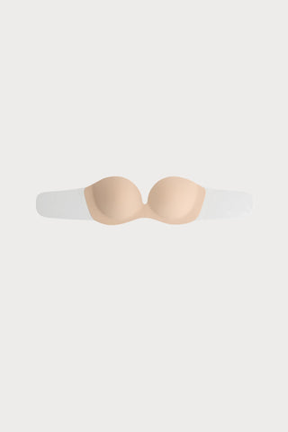 Beige Diva Backless Adhesive Bra