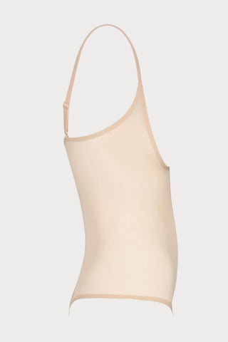 Beige Forming Tulle WYOB Bodysuit