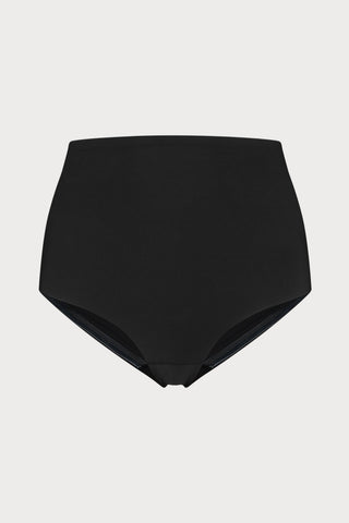 Black Sculpting Mid Waist Brief
