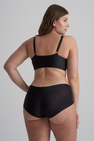Bye Bra Uni Stretch Black Boyshort
