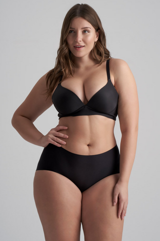 Bye Bra Uni Stretch Black Boyshort
