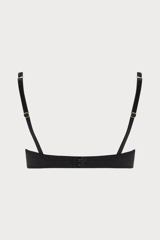 Athena Balcony Bra Black