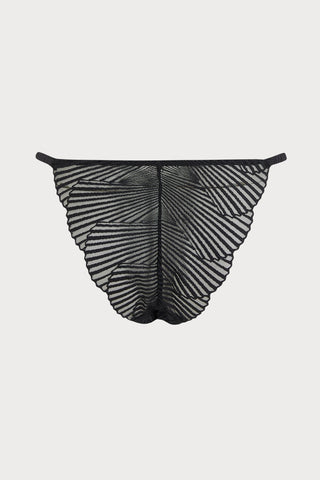 Athena Brazilian Knicker Black