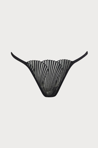 Athena Brazilian Knicker Black