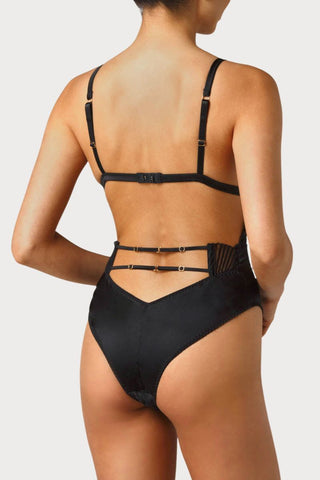 Coco de Mer Athena Brazilian Bodysuit - Naughty Knickers