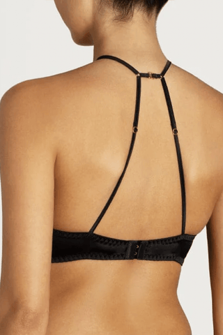 Coco de Mer Athena Quarter Cup Bra Black