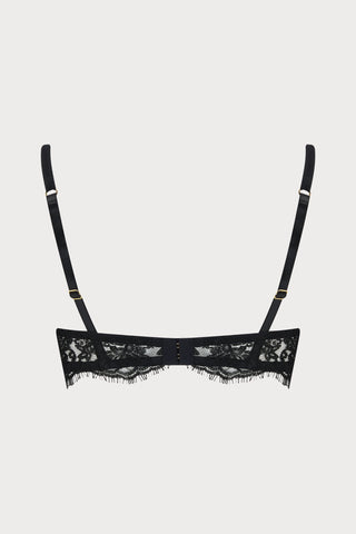 Coco de Mer Hera Underwired Balcony Bra Black