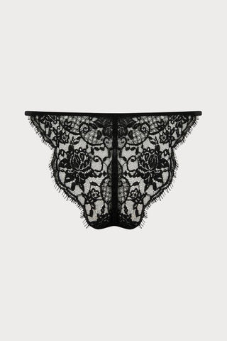 Coco de Mer Hera Brazilian Knicker Black