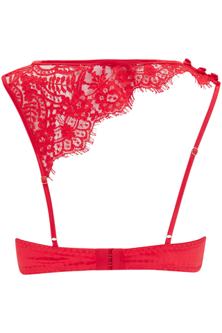 Coco de Mer Marella Quarter Cup Bra Red