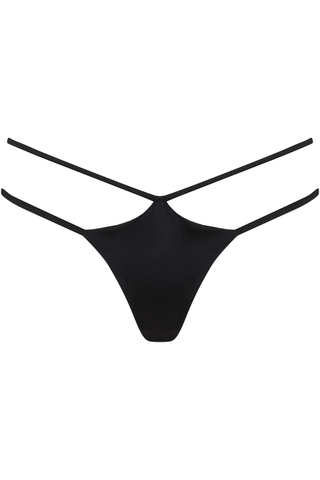 Coco de Mer Sylph Thong Black