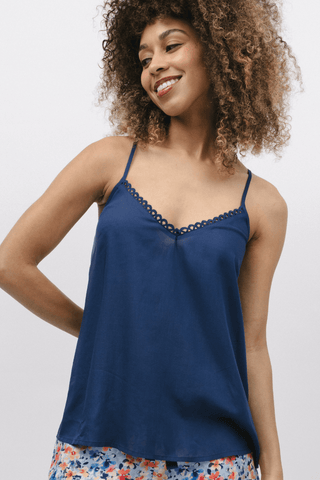 Cyberjammies Bea Modal Camisole Dark Blue