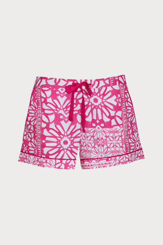 Hailey Tile Print Shorts, Size UK 10
