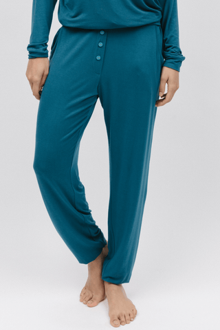 Cyberjammies Maple Jersey Pants Teal