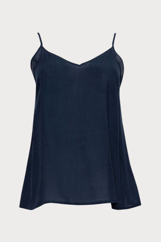 Marie Modal Camisole Navy, Size UK 8