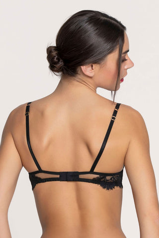 Lise Charmel Black Lace Demi Bra | Luxury French Lingerie