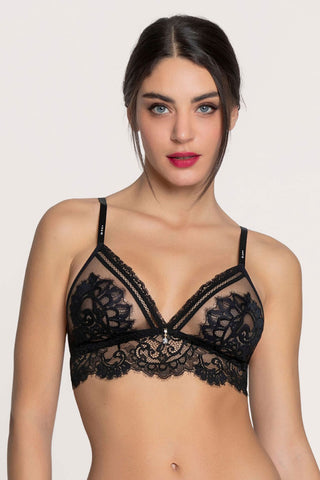 Lise Charmel Désirs de Venise Wireless Triangle Bra Black