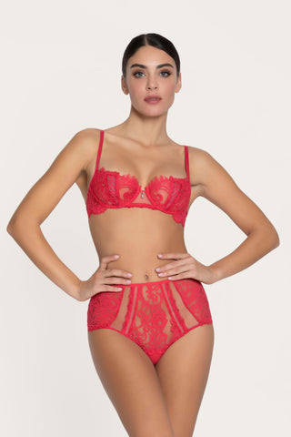 Lise Charmel Désirs de Venise High-Waist Brief Grenat