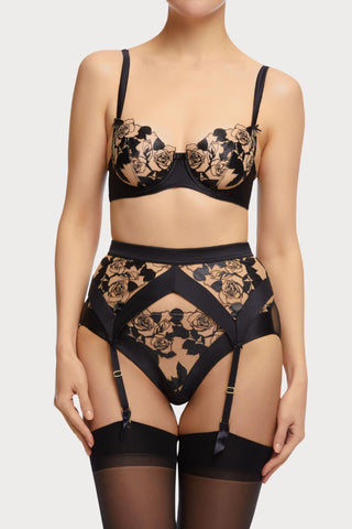 Dita Von Teese Rosabelle Underwire Bra in Black