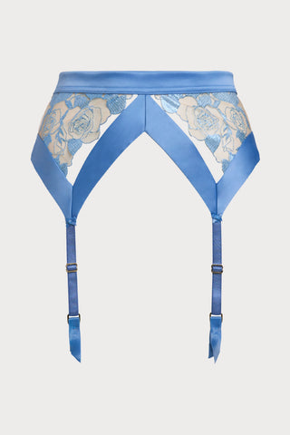 Rosabelle Suspender in Ethereal Blue, Size XS (UK 8)