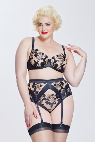 Dita Von Teese Rosabelle Underwire Bra Black