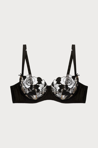 Rosabelle Underwire Bra in Black