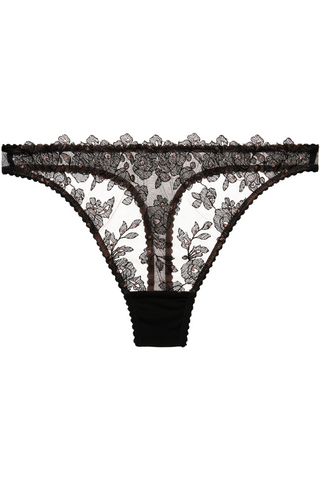 Dita Von Teese Rose Glambition Thong Black