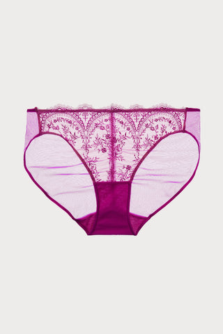 Severine Brief in Rubine, Size XS (UK 8)