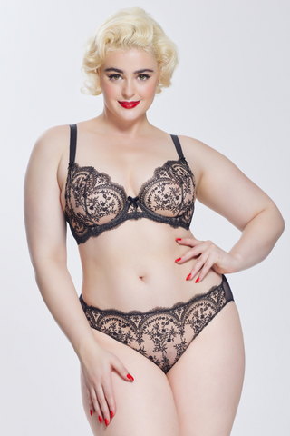 Dita Von Teese Severine Underwire Bra Black