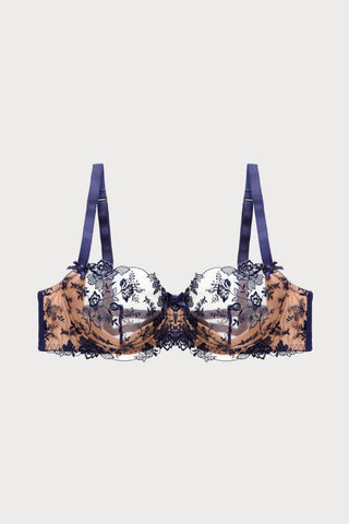 Victresse Balconette Bra in After Dark