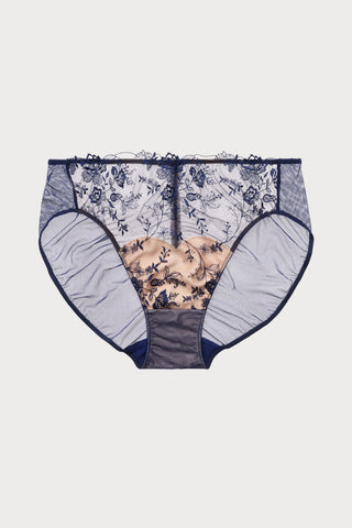 Victresse High Waist Brief in After Dark