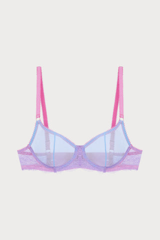 Eira Lace And Tulle Underwire Bra