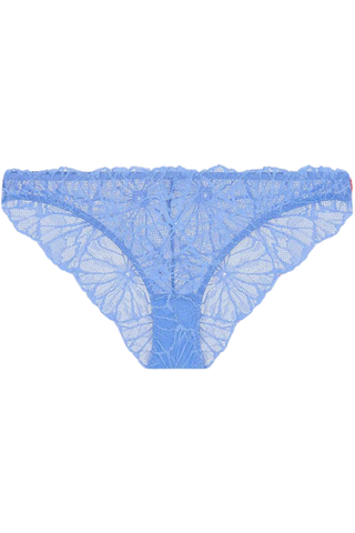 Dora Larsen Lena Graphic Lace Knicker Cornflower