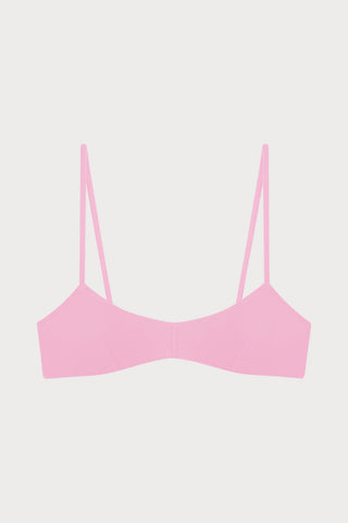 Lucy Wireless Bikini Top Pink