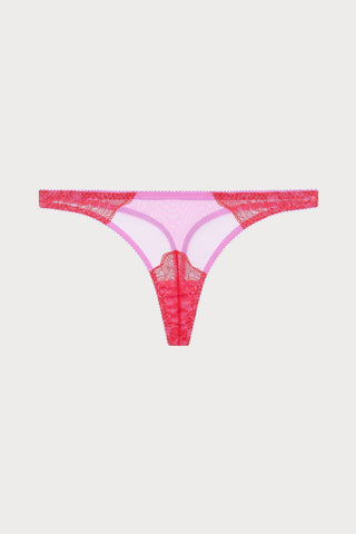 Marlene Lace And Tulle Thong