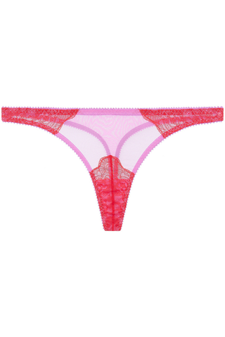 Marlene Lace And Tulle Thong
