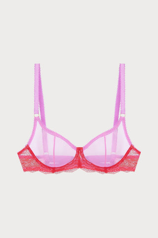 Marlene Lace And Tulle Underwire Bra