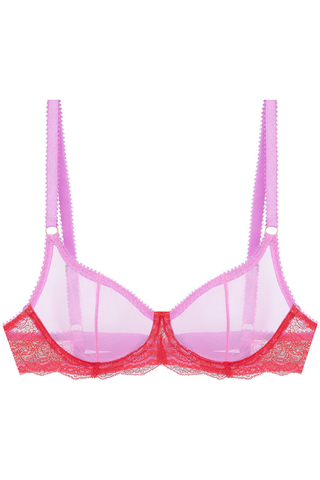 Marlene Lace And Tulle Underwire Bra