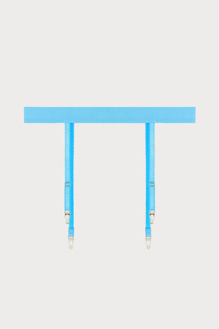 Pippa Suspender Belt in Blue