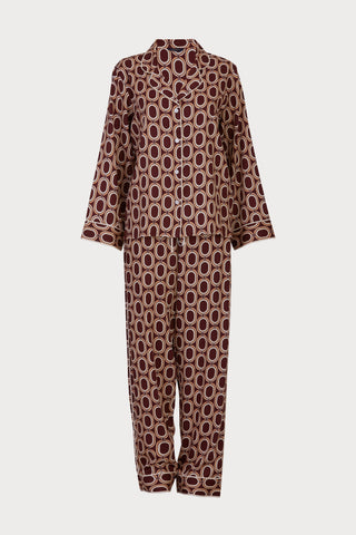 Fitzrovia Chain Print Pyjama Set