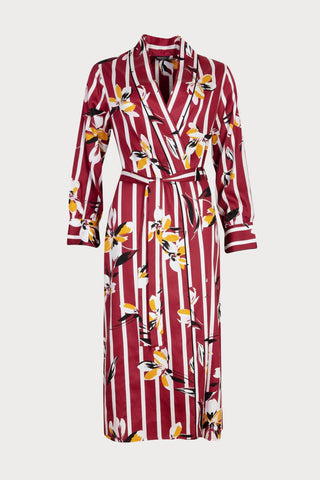 Marylebone Long Dressing Gown, Size UK 14