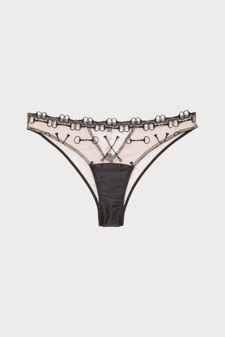Equestrian Embroidery Cheeky Brief