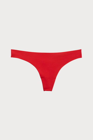 Le Stretch Micro Rouge Thong