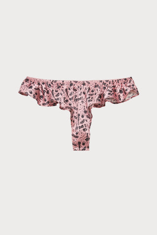 Luxe Flutter Panty in Carnival Print, Size 3 (UK 8-10)