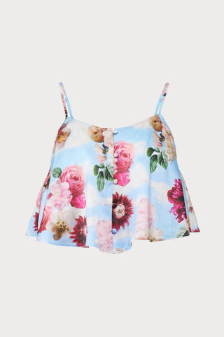 Luxe Silk Cami in Dreamy Floral Print
