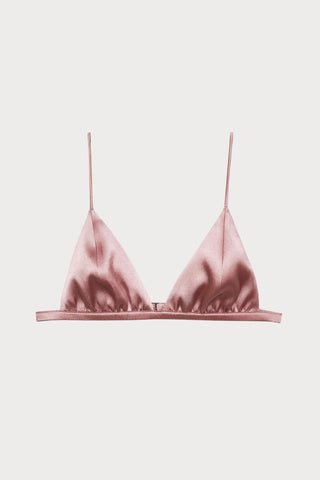 Luxe Triangle Bra Tan