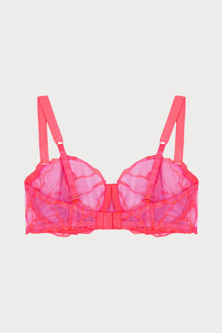 Cleo Coral Balcony Bra