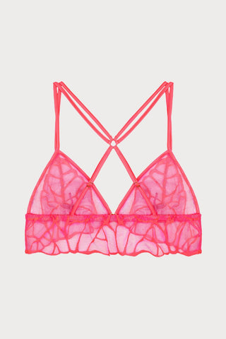 Cleo Coral Boudoir Bra